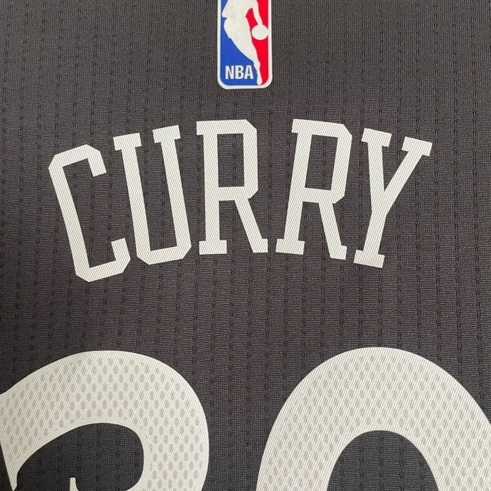 Golden State Warriors Adidas Jersey Slate Steph Curry - Picture 10 of 11